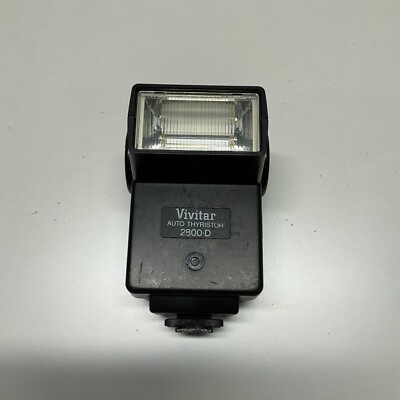 Vivitar 2800-D Dedicated Shoe Mount Flash - TESTED, Working (Preloved)