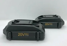 PACK OF 2 Rechargeable Lithium Ion 20V Battery Pack 3.0Ah Li-Ion FREE SHIPPING b