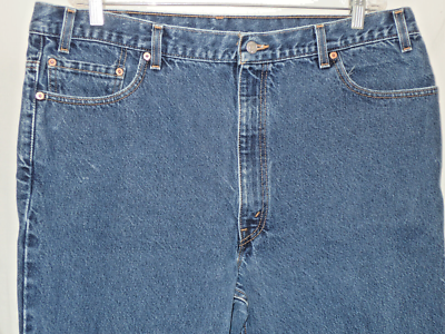 VINTAGE LEVIS 517 BOOT CUT sz W44 L32 BLUE JEANS measures 40