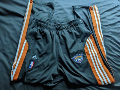 Vintage Adidas NBA Phoenix Suns ON COURT Button Down WARM