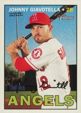 2016 Topps Heritage High Number - Johnny Giavotella #660