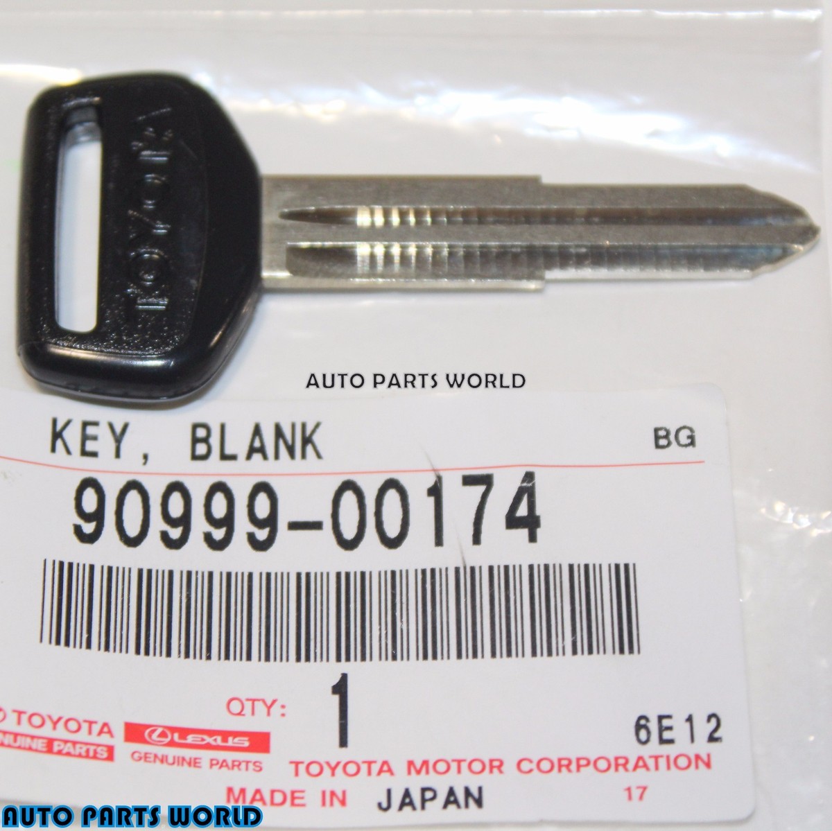 GENUINE OEM TOYOTA COROLLA 4RUNNER SUPRA PICKUP MR2 UNCUT BLANK 