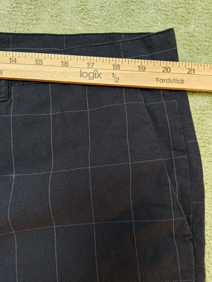 Pantalones Cortos Chinos Michael Kors Para Hombre Talla 40 Para Hombre Negro Oscuro Informales A Cuadros Foto 4 de 4