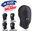 <!--F#f_0-->Face Mask BDSM Head Hood Harness Open Eyes Mouth Gag Restraint Spandex Costume<!--F/-->