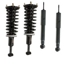 2 Front Complete Struts Springs + 2 Rear Shocks Fit 2007 - 2021 Toyota Tundra