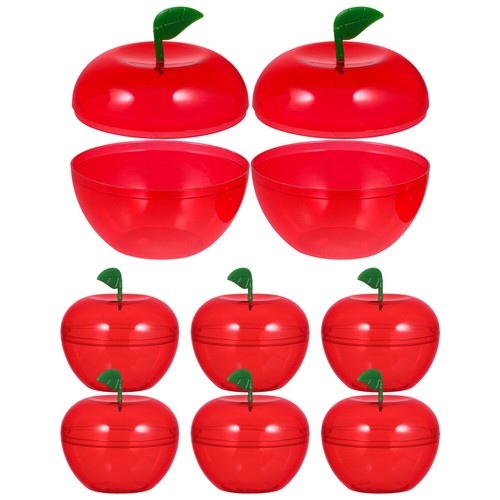 8PCS Chocolate Candy Box Christmas Plastic Wrapping Storage Box Decoration - Imagen 7 de 10