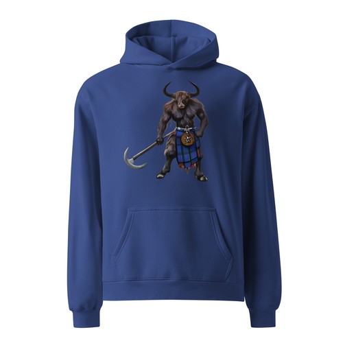 Unisex oversized hoodie - Picture 4 of 5