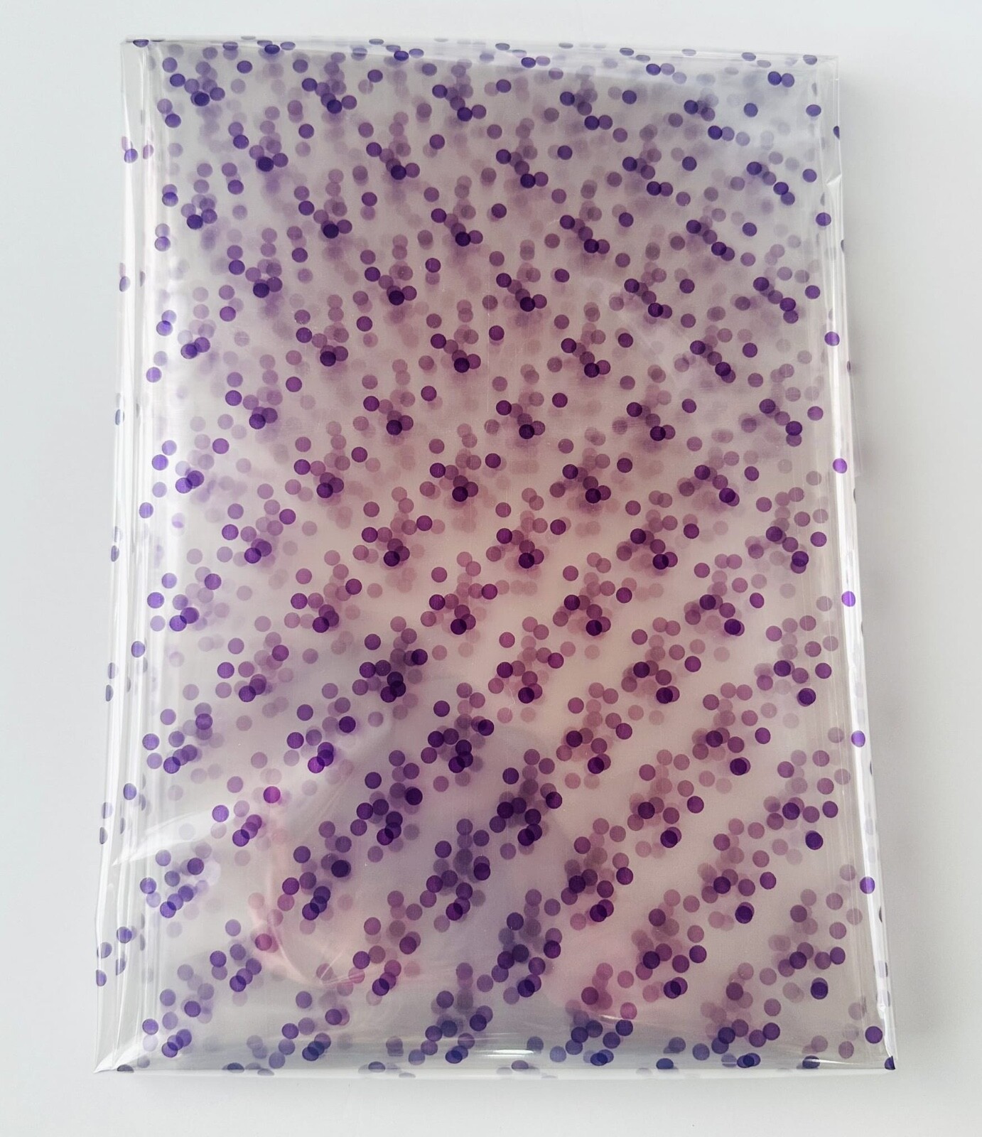 ShredAstic® Dot Clear Florist Cellophane Gift Wrap Film for Hampers