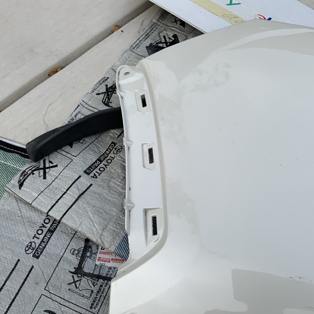 2019-2025 TOYOTA RAV4 REAR LEFT BUMPER EXTENSION END CAP COVER