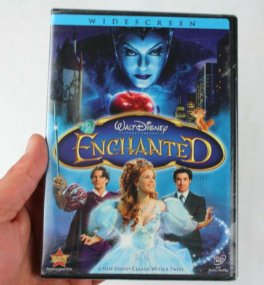 WALT DISNEY ENCHANTED WIDESCREEN DVD SEALED *BUY 2 GET 2 FREE*