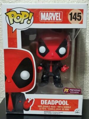 Deadpool funko pop #145 Marvel PX Previews Exclusive