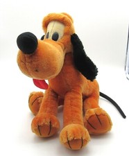 Vintage Disney Pluto Dog Plush 1984 Dog Applause Company Orange-Yellow 15 inch
