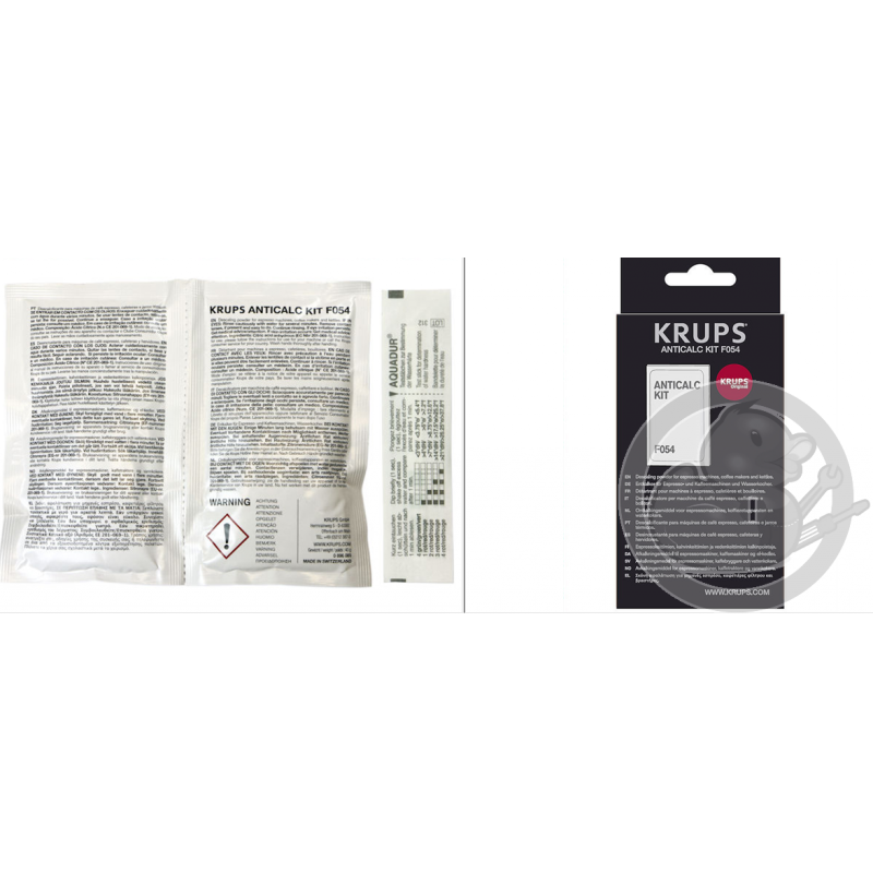 Détartrant Krups pour machines Krups X2, F054001B