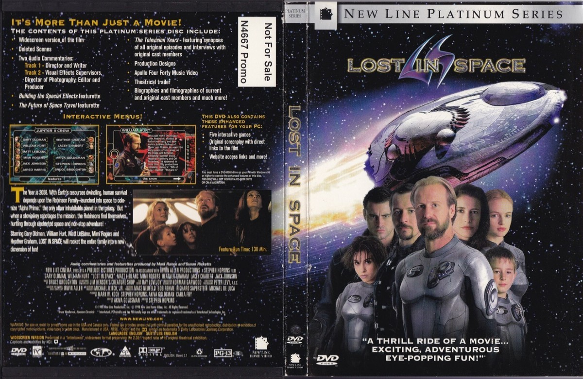 ロスト・イン・スペース('98米) Lost In Space (Widescreen DVD, 1998) *BRAND NEW