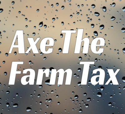 2x Axe The Farm Tax Tractor Farm Truck Auto Van Autoaufkleber Vinyl Aufkleber 15''x6''