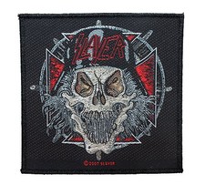 SLAYER - SOLDIER SKULL - WOVEN PATCH - BRAND NEW - MUSIC BAND 2197