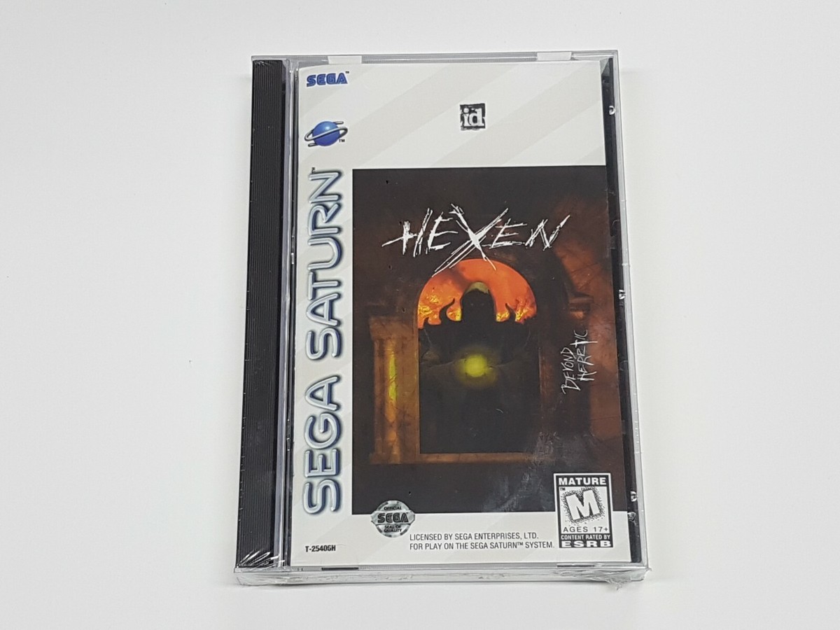 Hexen FPS Shooter Sega Saturn Brand New Sealed | eBay