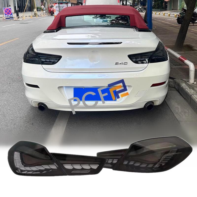 For BMW 6 Series F06 F12 F13 Smoke Black LED Tail Light Dynamic Signal 2010-2017