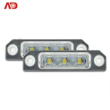 2x LED License Plate Light Tag Lamp For Ford Fusion Focus Mustang Flex Taurus SE