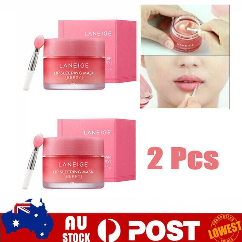 20g / 3g Laneige Lip Sleeping care Mask Moisture Treatment Lip Balm Smooth 1/2pc