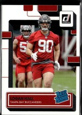 2022 Donruss #364 Logan Hall Rated Rookie Tampa Bay Buccaneers RC