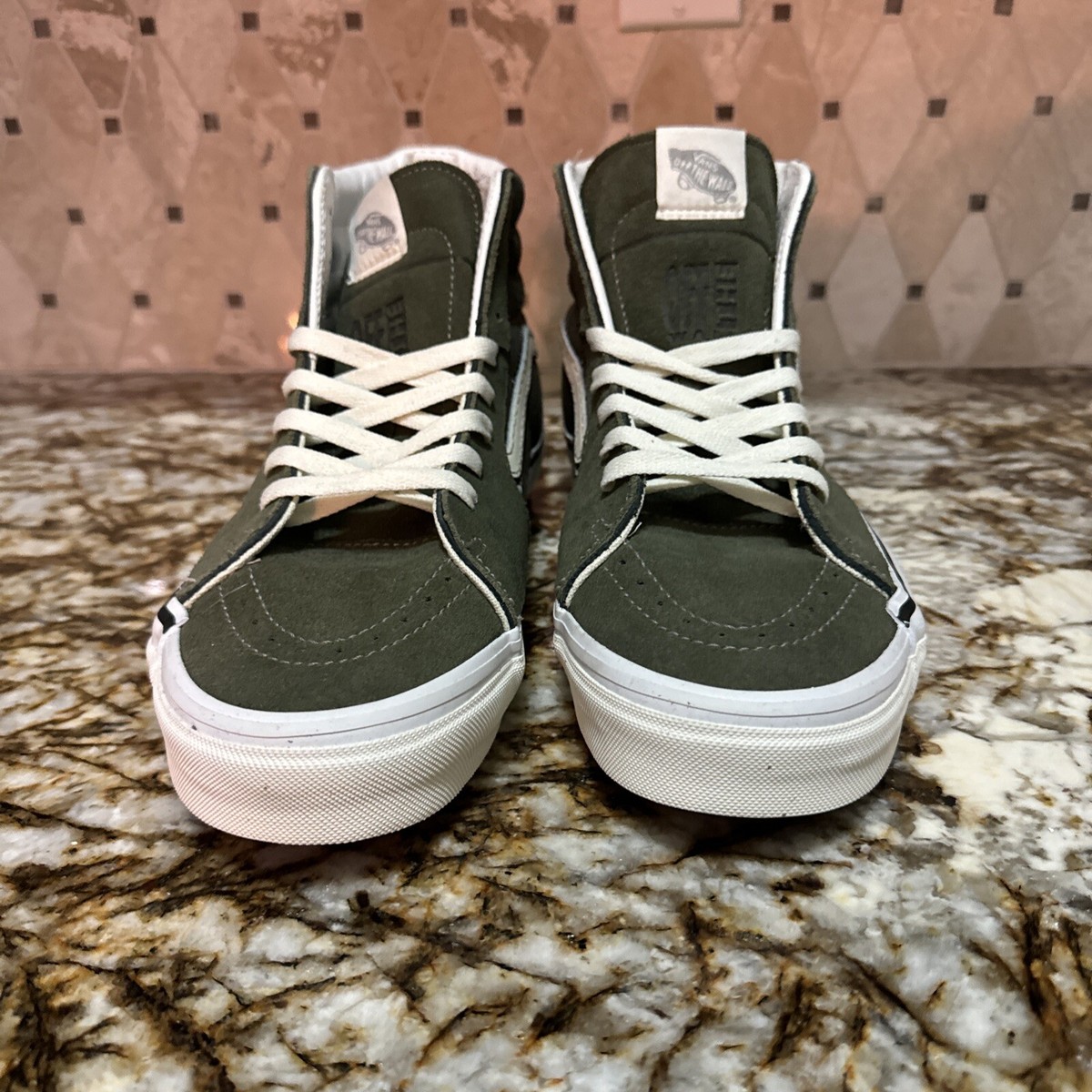 国内配送 VANS SK8-HI RECONSTRUCT OLIVE CAMO VANS ヴァンズ SK8-HI RECONSTRUCT スケートハイリ