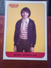 2018 Stranger Things Season 1 Mike Wheeler Sticker Card 3 of 20