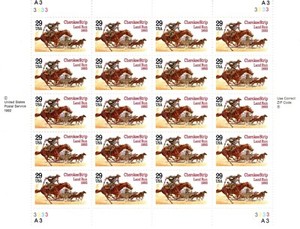 US Scott # 2754 CHEROKEE STRIP LAND RUN 1893 (1993) Sheet 40 MNH 29¢  BELOW FV!