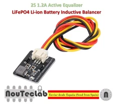 2S 1.2A Li-ion Lifepo4 Lithium Battery Active Equalizer Balancer Inductive BMS