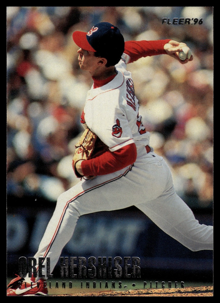 1996 Fleer Orel Hershiser #5 Cleveland Indians Baseball Card | eBay