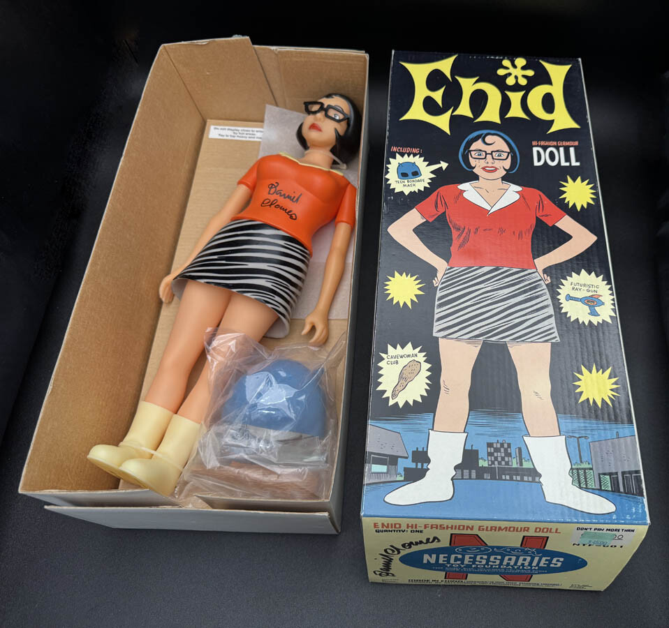 edgarplans dreamer girl エドガープランツ　フィギュア Daniel Clowes SIGNED Enid Hi-Fashion Glamour Doll AUTOGRAPHED 2003