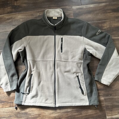 Red Head Fleece Jacket Men Size 2XL Green/Brown 2-tone