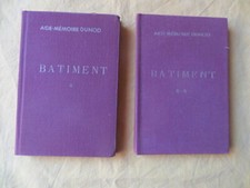 Agenda DUNOD - Batiment tome 1 & 2 - Mondin & Boulet - 1964 / 1970