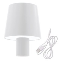 Akku Flaschen Leuchte 60 Led - Weiß - Touch Deko Tisch Lampe Wiederaufladbar