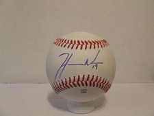 Hector Noesi Signed Autographed Baseball - NY Yankees Mariners - w/COA