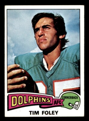 1975 Topps Football #521 Tim Foley EX