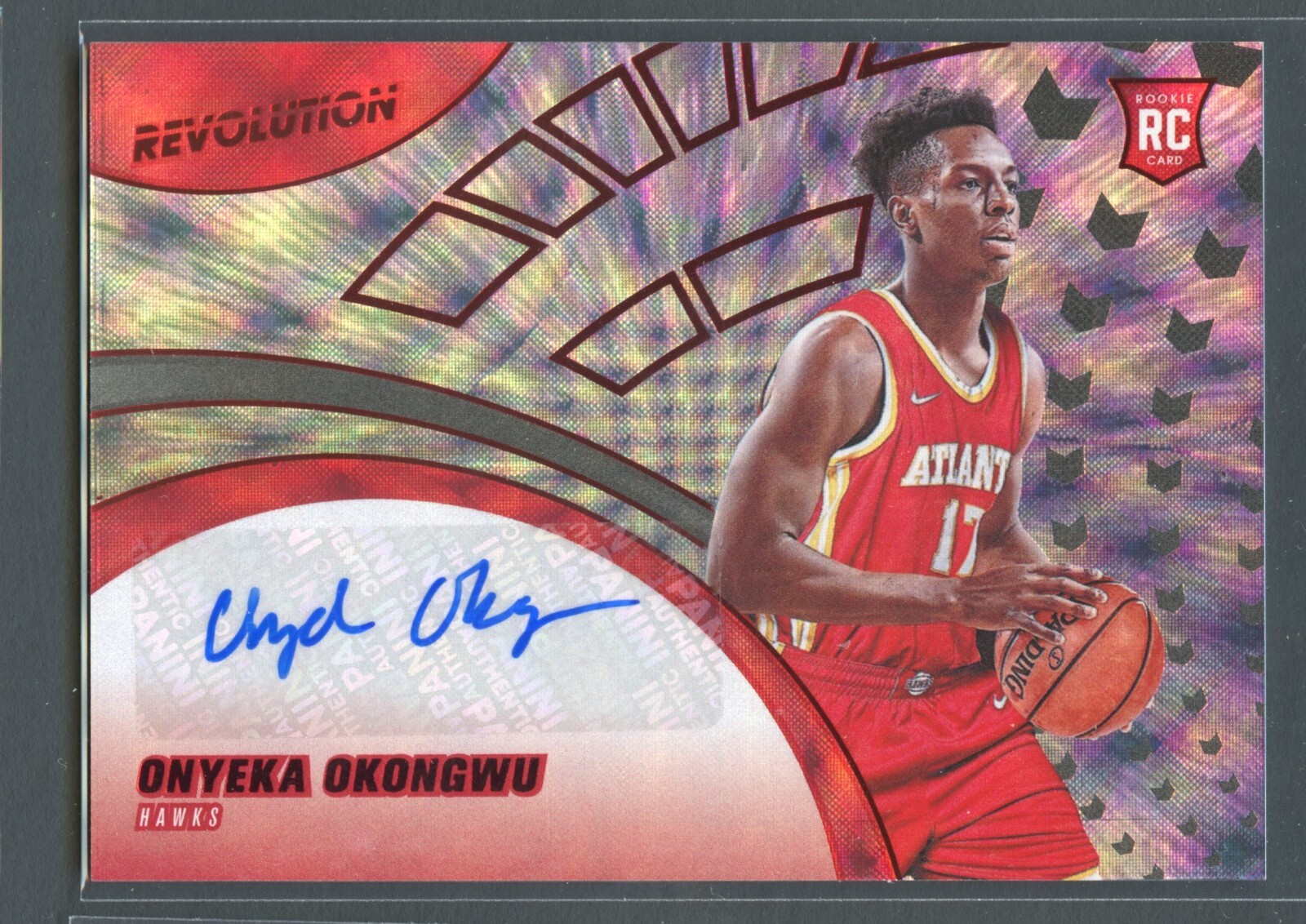Onyeka Okongwu Rookie Auto Asia Exclusive 2020-21 Panini Revolution #RA-OO RC SP