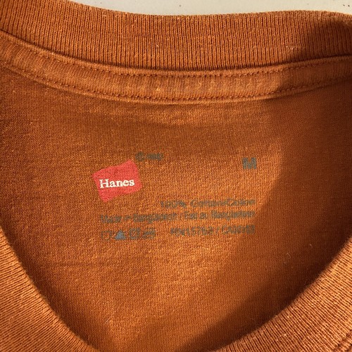 The Hollister Motorcycle Rally Men's T-Shirt Size M Orange 2014 Shut Up & Ride - Picture 4 of 8
