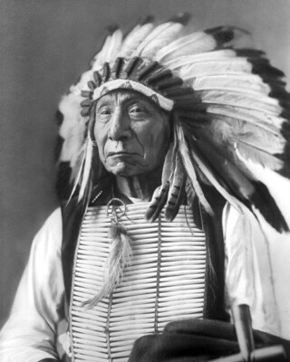 #ad #ad Native American CHIEF RED CLOUD Glossy 5x7 Photo Lakota Sioux Print Indian $5.89