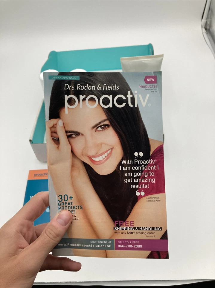 Proactiv 6 Piece Kit Proactive 3 Step System w Manuals New Sealed Rare - Image 2 of 4