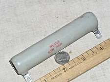 NEW 50W 50 W WATT POWER RESISTOR TEST LOAD 10 OHM CERAMIC WIREWOUND WIRE WOUND