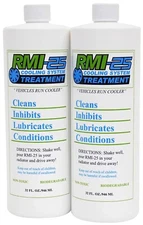 RMI-25 Cooling System Treatment, Cleaner, Conditioner & Flush 64 fl oz (1.89 L)
