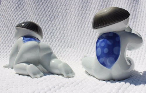 FUKAGAWA ARITA JAPANESE PORCELAN Baby KAPPA KAWATARO Mytholog Creature Figurine - Picture 4 of 12