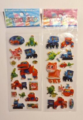 2x Stickerbogen ''Gogo Dino Explorers'' NEU/OVP 
