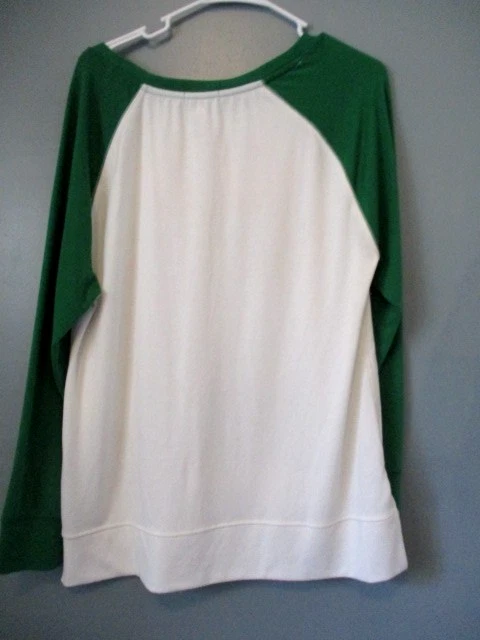 CAMISETA MODERNA DE LONA HOLLY JOLLY NAVIDAD MANGA LARGA TALLA L Foto 4 de 4