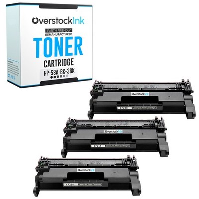 3PK Replacement OSI Toner 58A Cartridges for HP LaserJet Pro MFP M428fdn M428fdw
