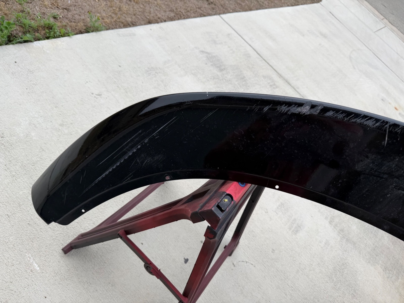 mclaren 650S front  bumper splitter valance OEM 11A6845CP