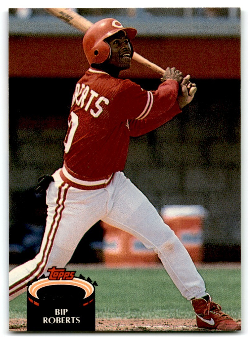 1992 Stadium Club Bip Roberts Cincinnati Reds #645