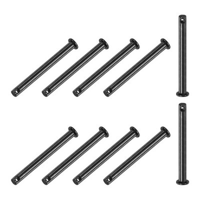 General Purpose - 10pcs Carbon Steel M6x60mm Fork Pins