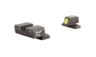 Trijicon HD Night Sight Set 3 Green Dot Yellow Front For Springfield XD - 600583